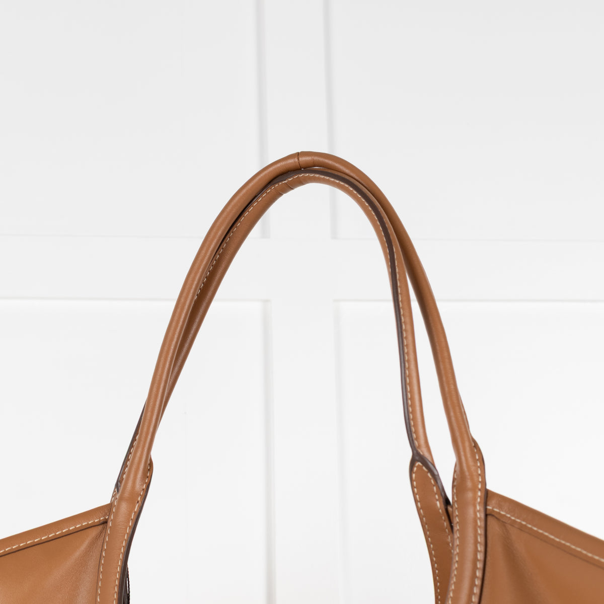 Miu Miu Brown Ivy Leather Tote