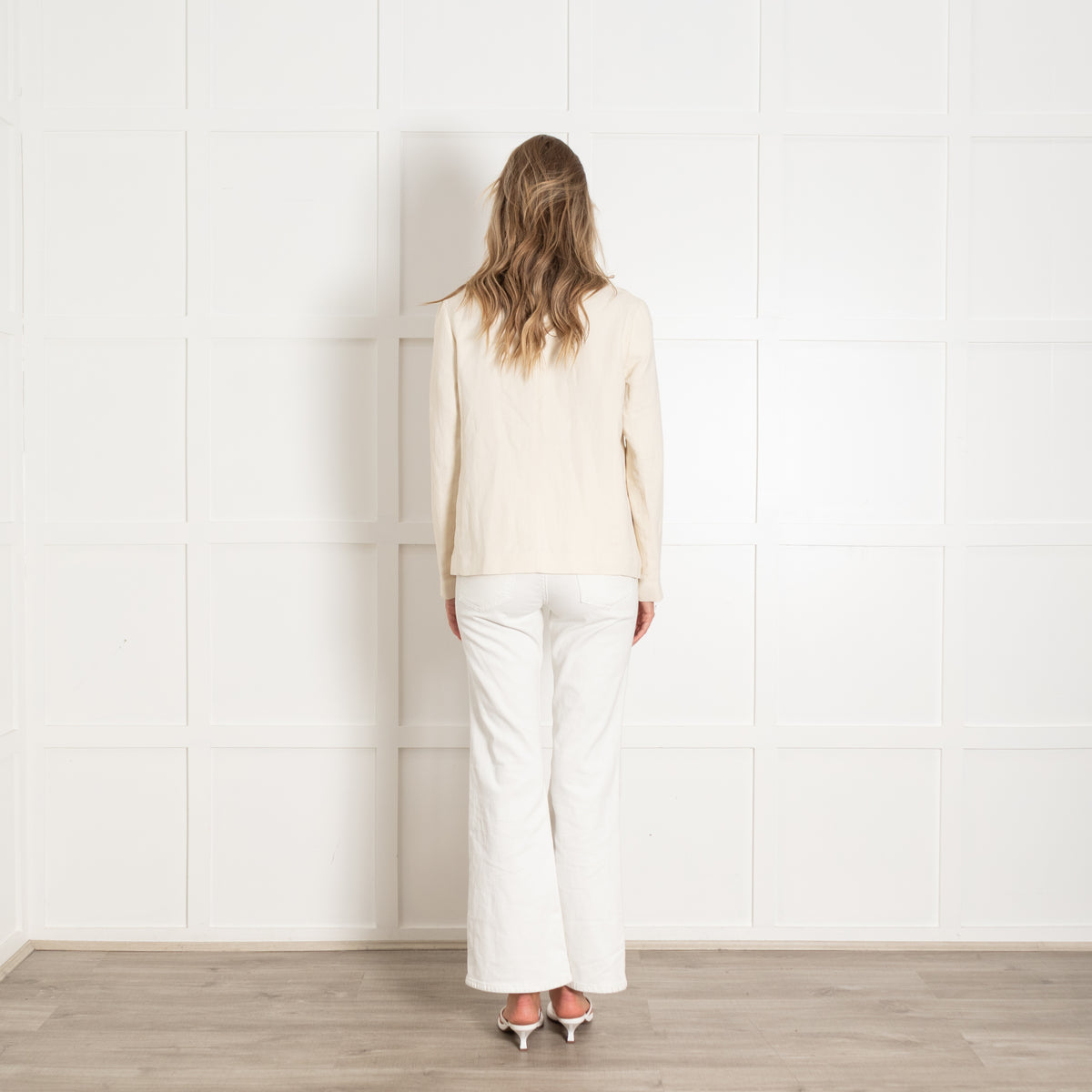 Twinset Pale Yellow Blazer Jacket