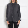 Henry Christ Grey Stretch Denim Shirt