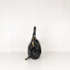 Coach Black Leather Gold Hardware Madison Lindsey Bag