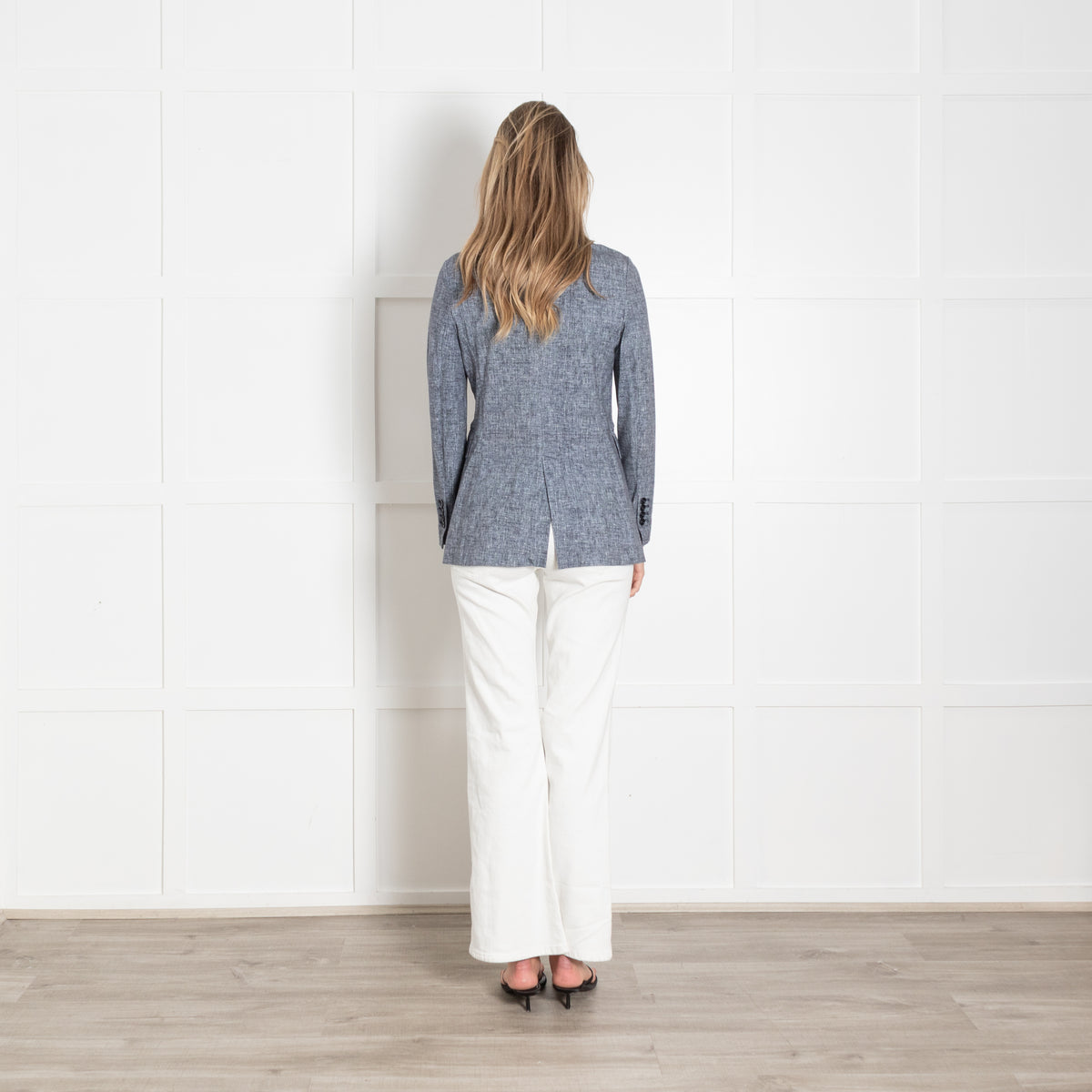 Circolo 1901 Blue Cotton Blazer Jacket