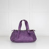 Vivienne Westwood Purple Boston Bag