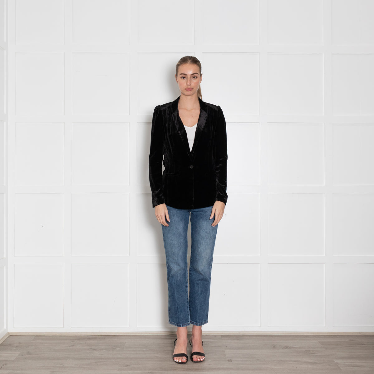 Dea Kudibal Black Soft Velvet Jacket