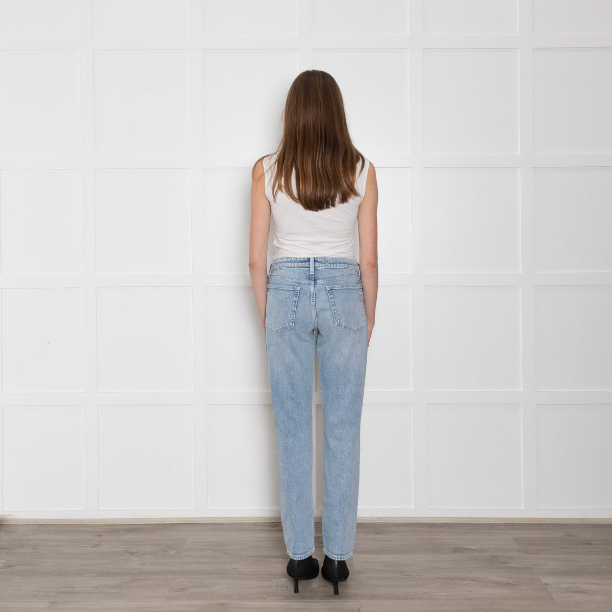 Rag & Bone Pale Wash Boyfriend Jeans