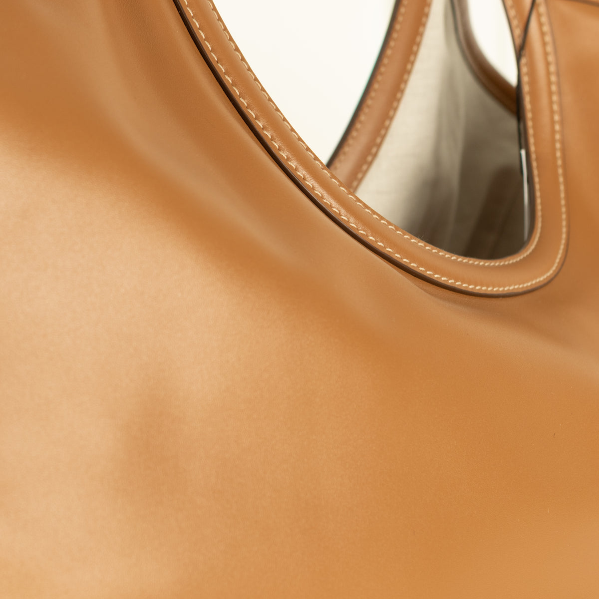 Miu Miu Brown Ivy Leather Tote