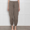 Adriano Goldschmied Khaki Elastic ankle Trousers