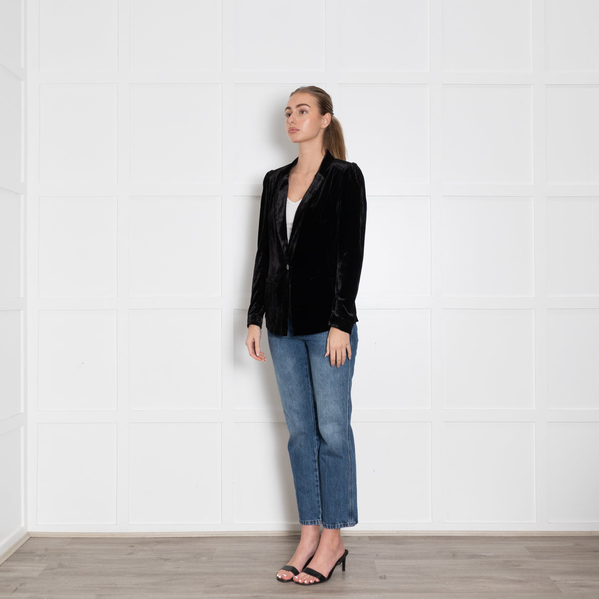 Dea Kudibal Black Soft Velvet Jacket