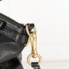 Coach Black Leather Gold Hardware Madison Lindsey Bag