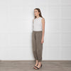 Adriano Goldschmied Khaki Elastic ankle Trousers