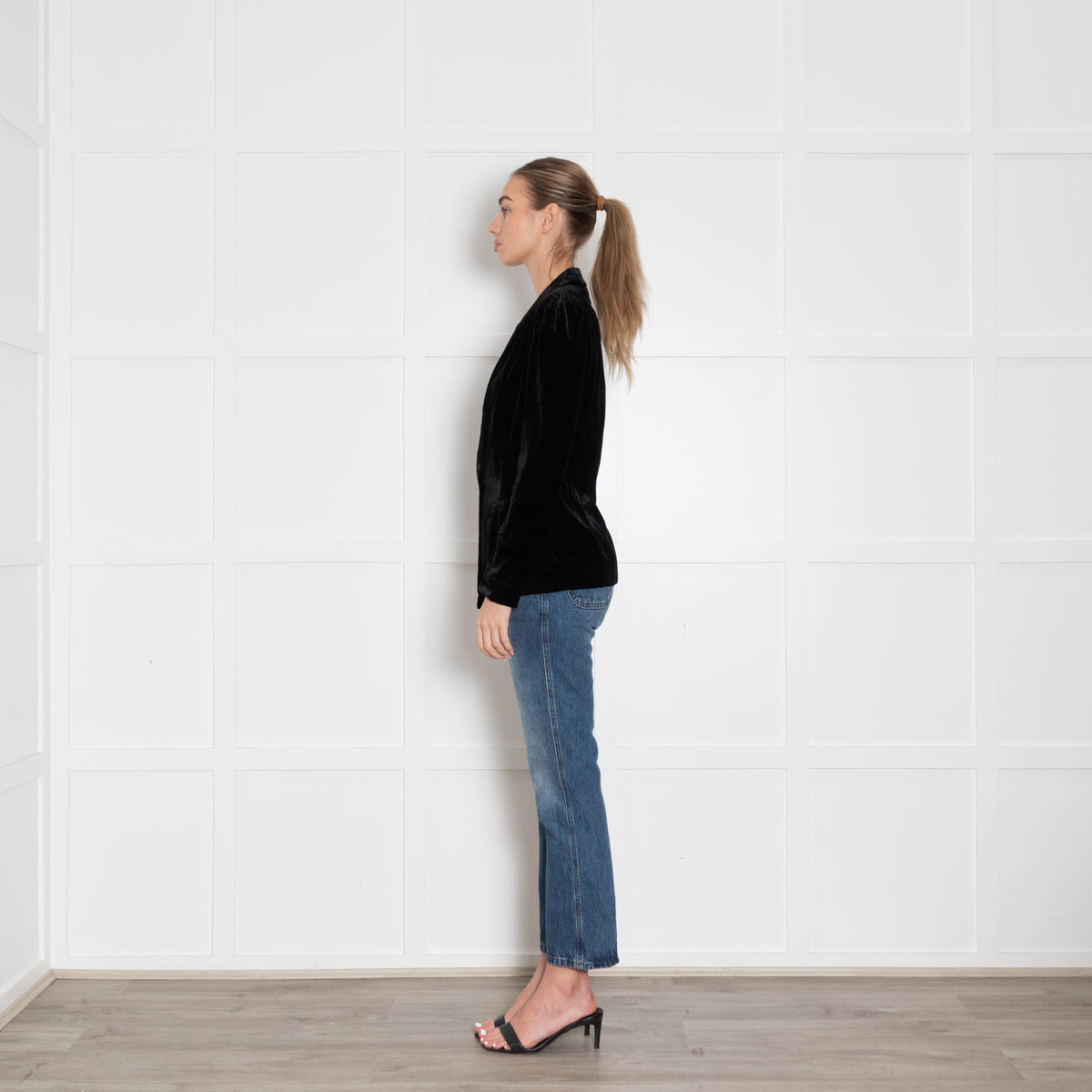 Dea Kudibal Black Soft Velvet Jacket