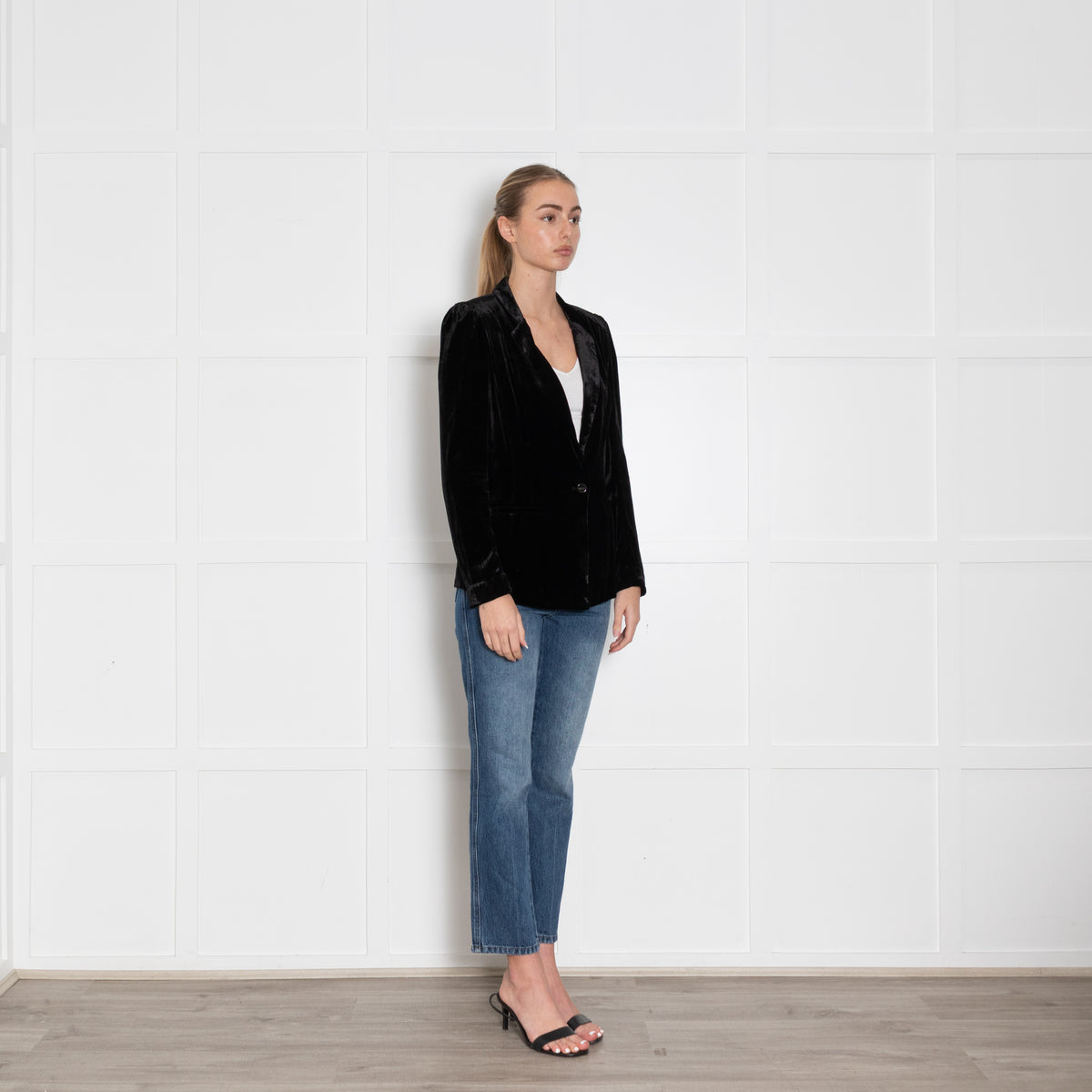 Dea Kudibal Black Soft Velvet Jacket