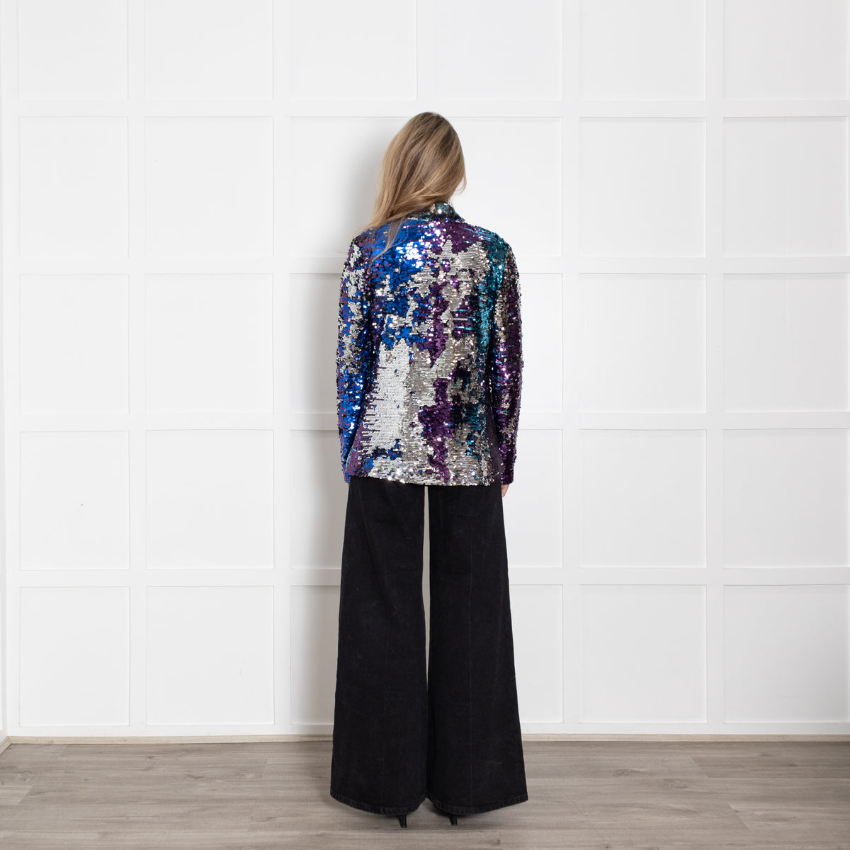 Rock The Jumpsuit Multi Colour Sequin Jacket