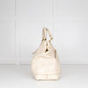 Miu Miu Cream Croc Embossed Bag