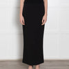 Dolce & Gabbana Black Stretch Maxi Pencil Skirt