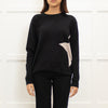 Cocoa Black Cashmere Jumper With White Star