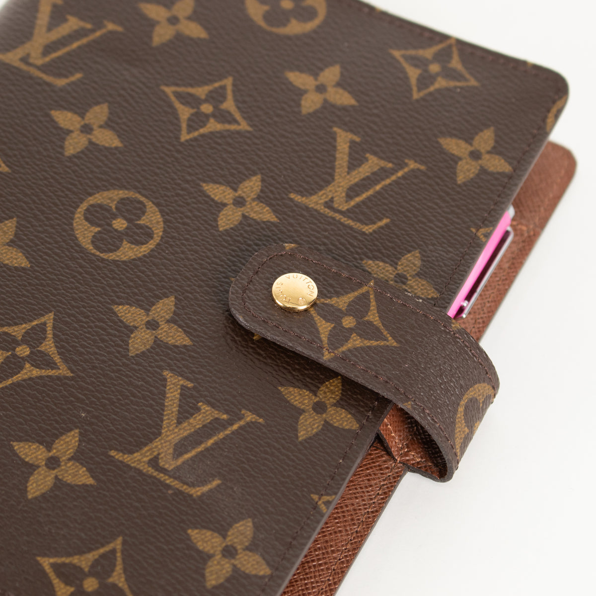 Louis Vuitton Medium Brown Monogram Agenda