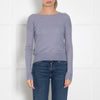 Joseph Light Blue Cashmere Fine Knit Jumper