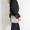 Mulberry Dark Grey Small Amberley Satchel Bag