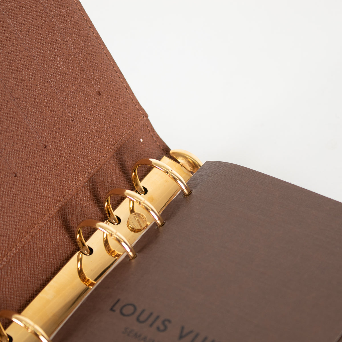 Louis Vuitton Medium Brown Monogram Agenda