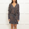 Rag & Bone Black And White Check Cotton Shirt Dress