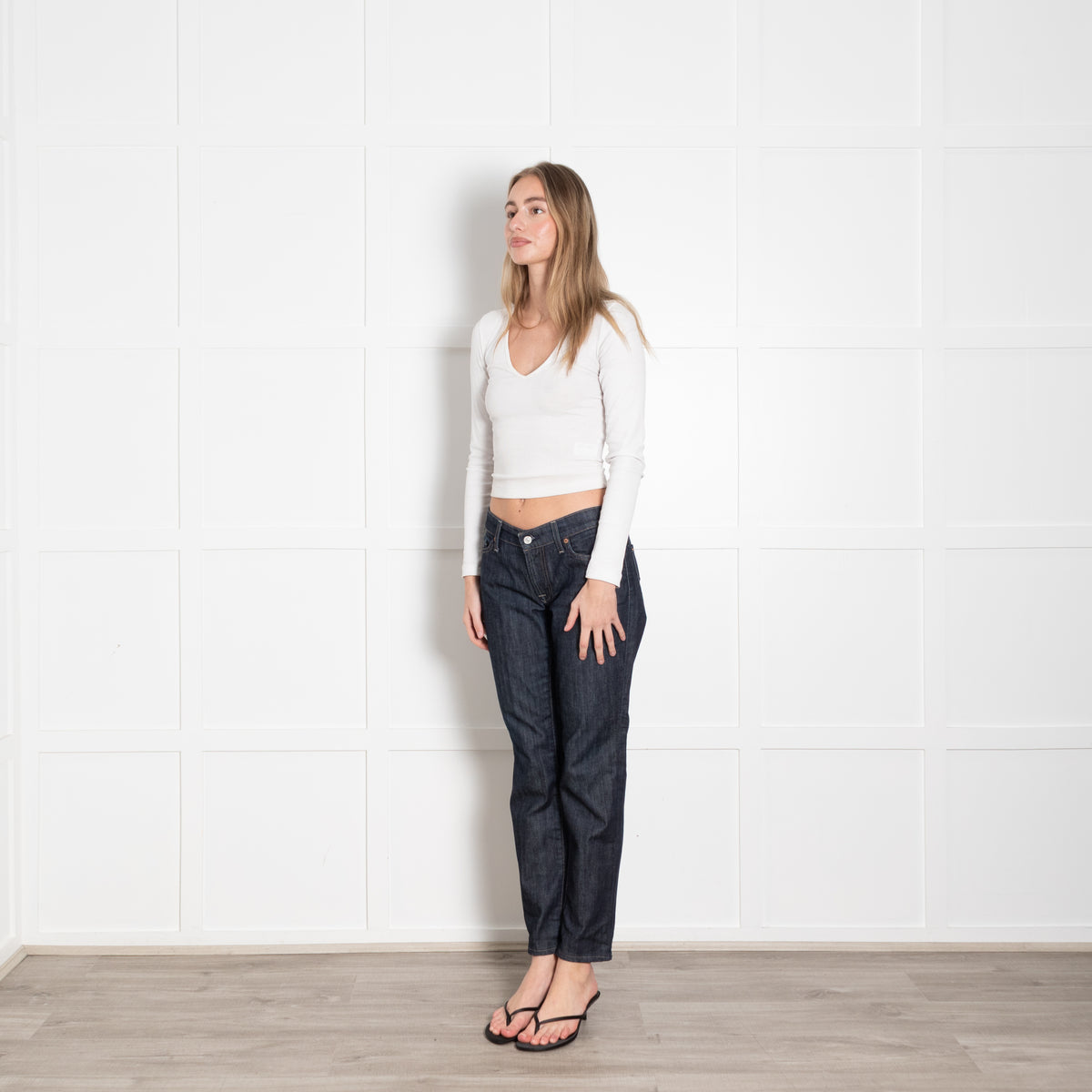 Seven For All Mankind Utility Blue Roxanne Jeans