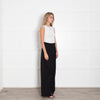 Dries Van Noten Black High Waist Wide Leg Trousers