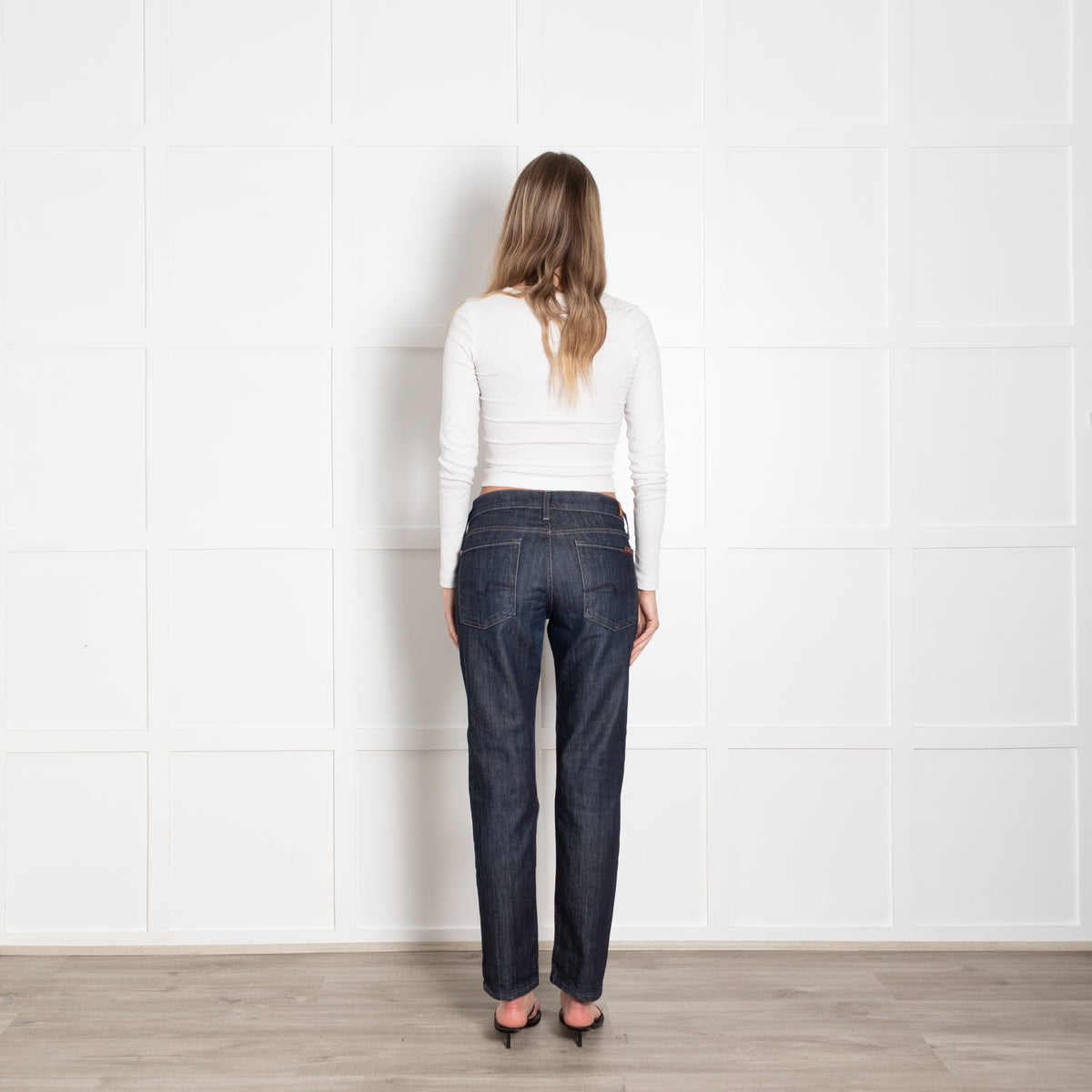 Seven For All Mankind Utility Blue Roxanne Jeans