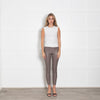 Max Mara Leisure Taupe Leather Look Leggings