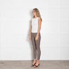 Max Mara Leisure Taupe Leather Look Leggings