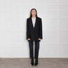 Stella McCartney Boyfriend Black And White Pinstripe Blazer