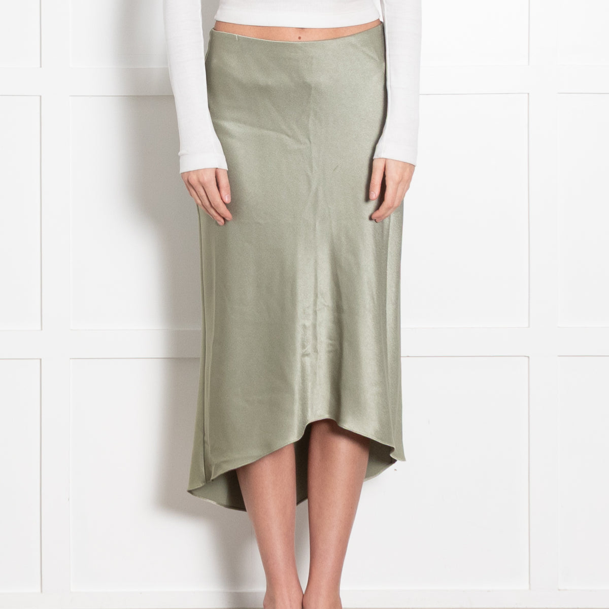 Alice + Olivia Sage Slip Skirt