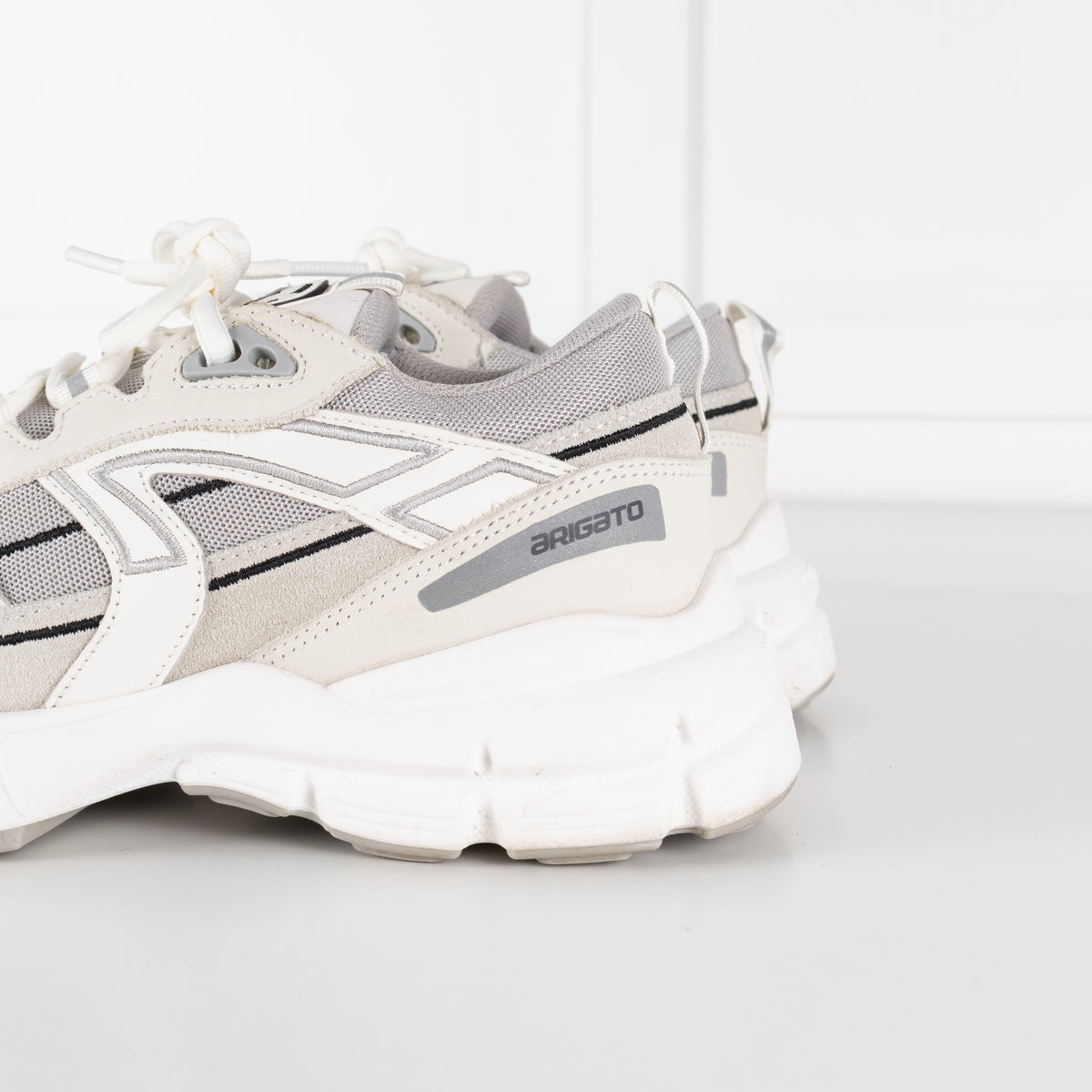 Axel Arigato Marathon R-Trail Trainers in Grey & White