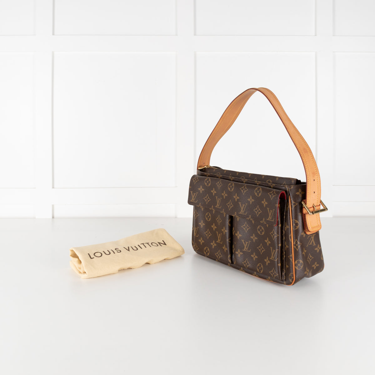 Louis Vuitton Viva Cite Brown MM Monogram Shoulder Bag