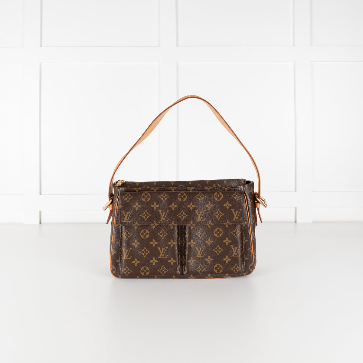 Louis Vuitton Viva Cite Brown MM Monogram Shoulder Bag