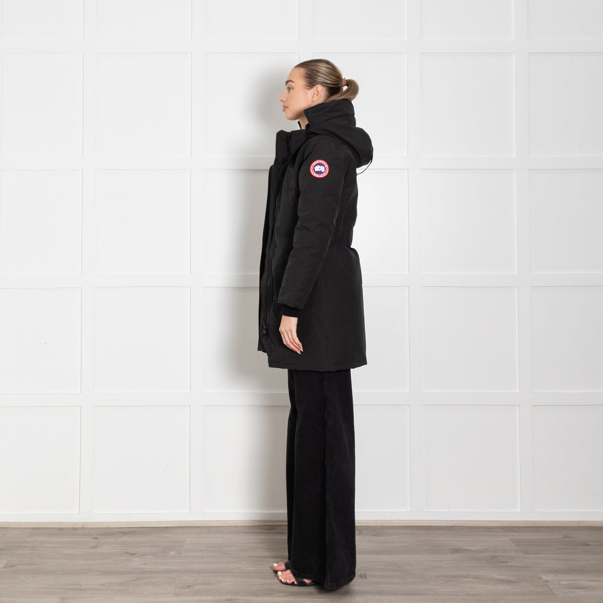 Canada Goose Black Puffer Short Coat