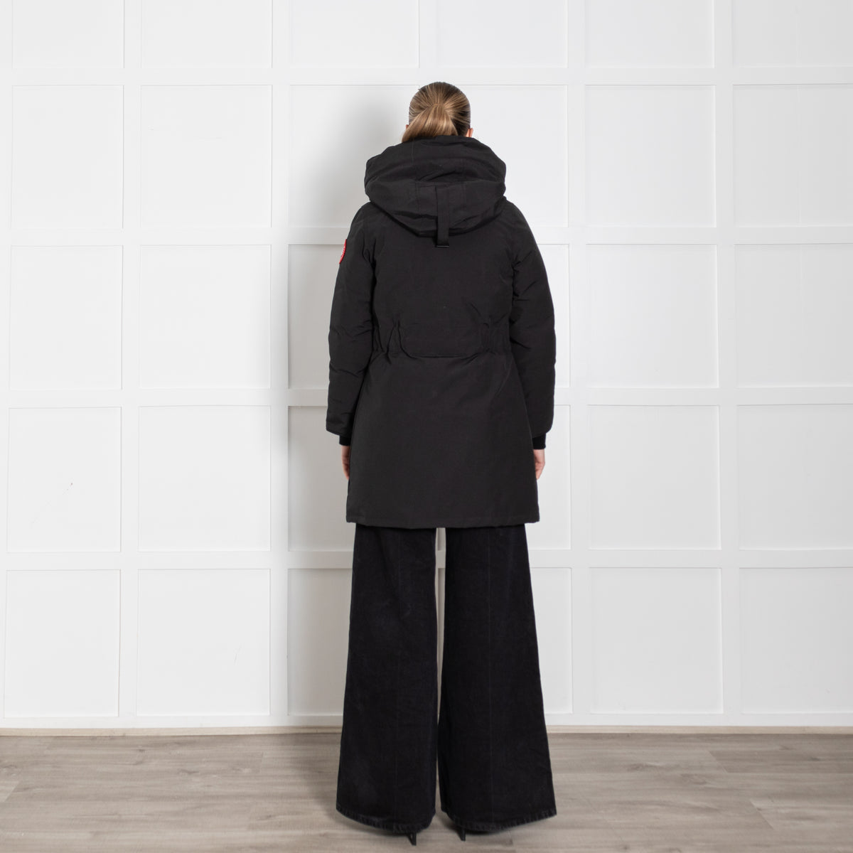 Canada Goose Black Puffer Short Coat