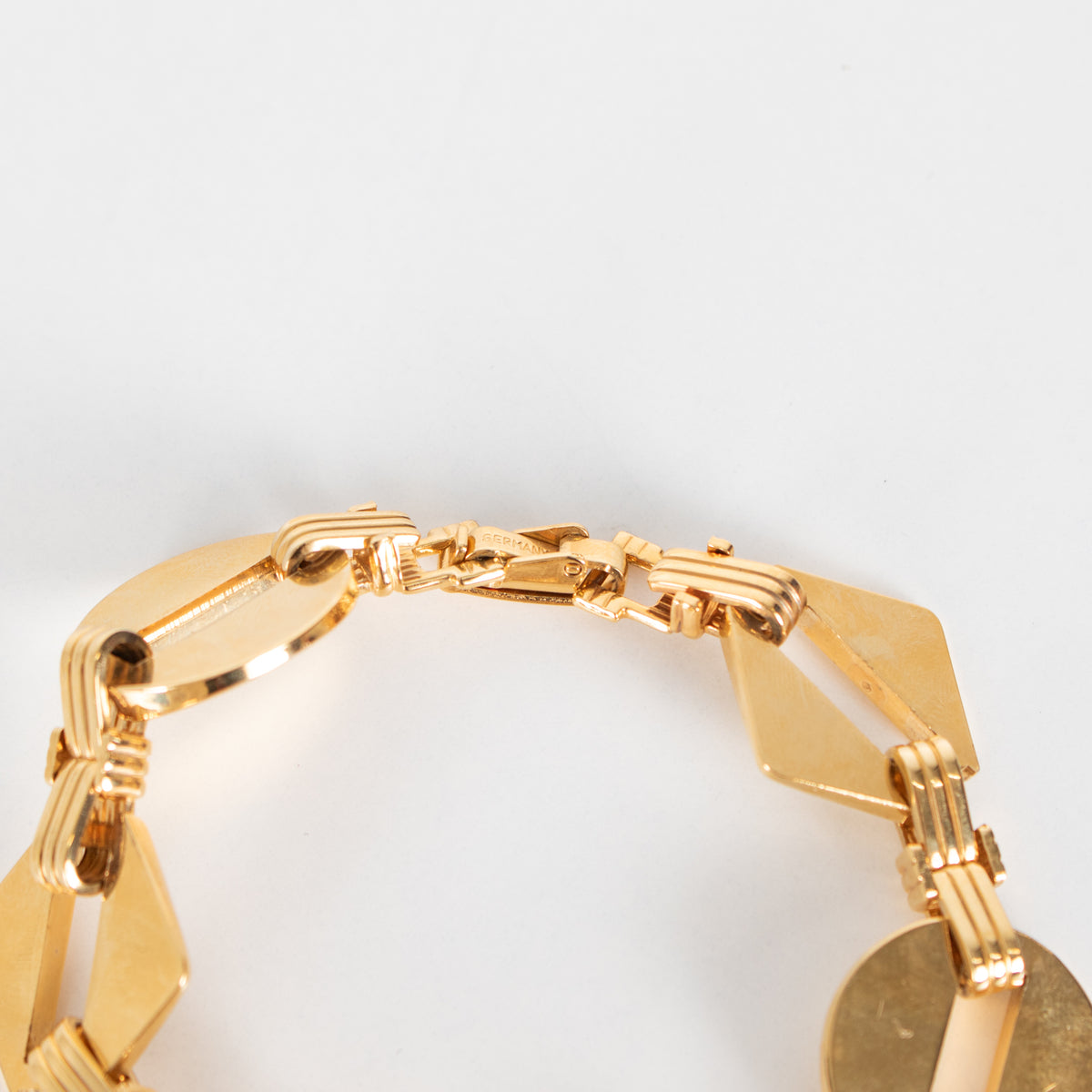 Lanvin Gold Tone Chunky Bracelet
