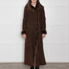 Joseph Brown Full Length Shearling Coat