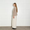 Lamberton Losani Beige Cashmere Twinset