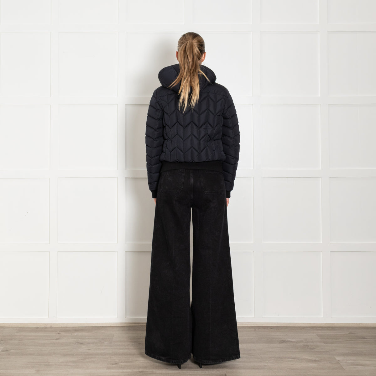 Perfect Moment Navy Blue Puffer Ski Jacket