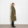 Sea New York Green and Mustard Check Coat