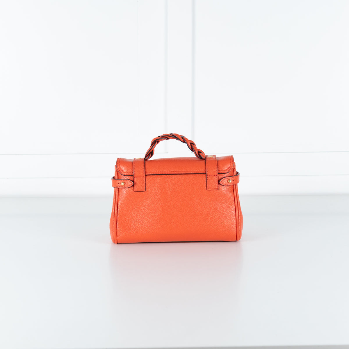 Mulberry Orange Mini Alexa Bag