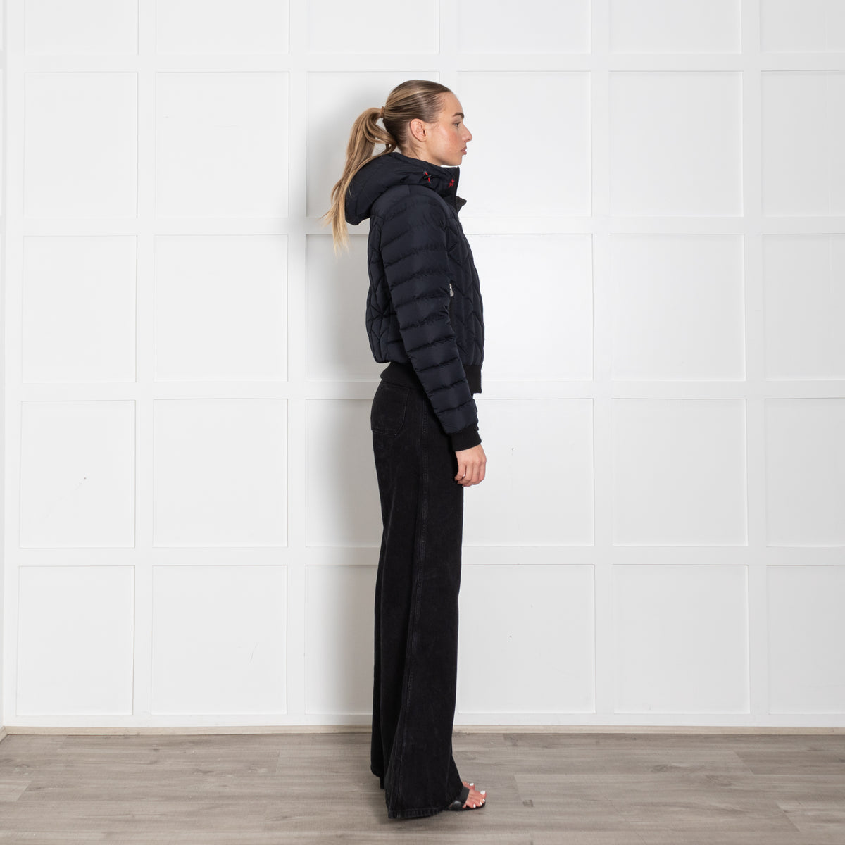 Perfect Moment Navy Blue Puffer Ski Jacket