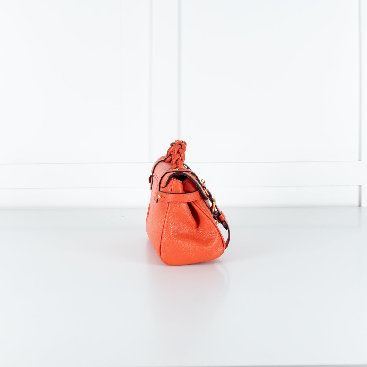 Mulberry Orange Mini Alexa Bag