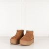 Ugg Tan Suede Classic Ultra Mini Platform Boots