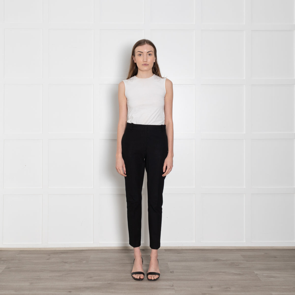 Joseph Black Garbardine Stretch Slim Trouser