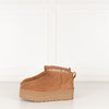 Ugg Tan Suede Classic Ultra Mini Platform Boots