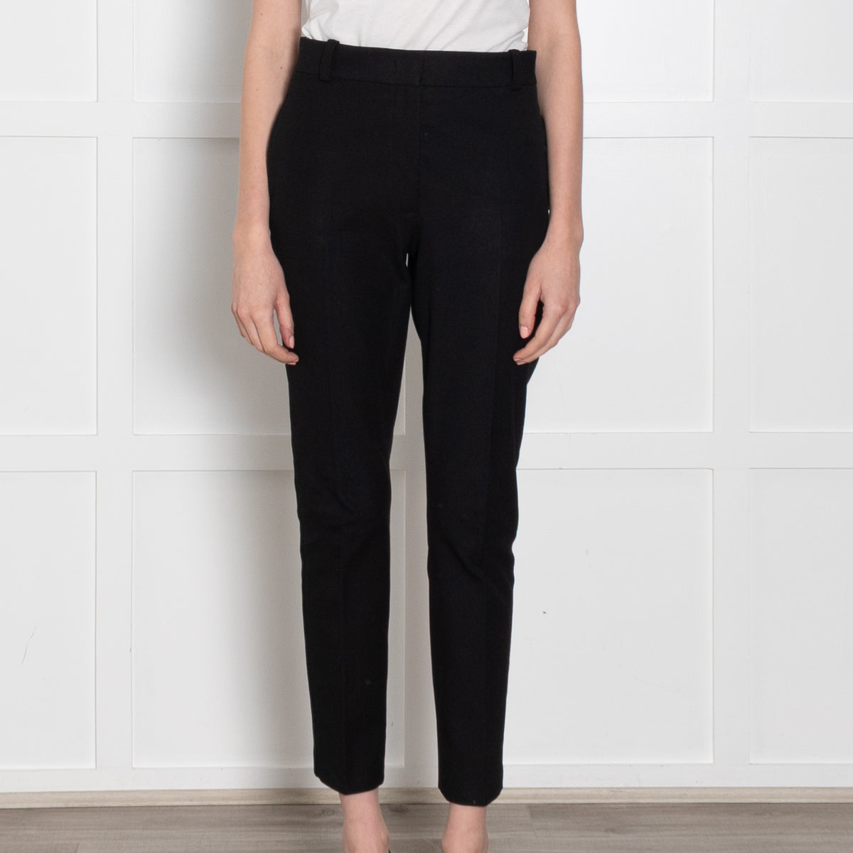 Joseph Black Garbardine Stretch Slim Trouser