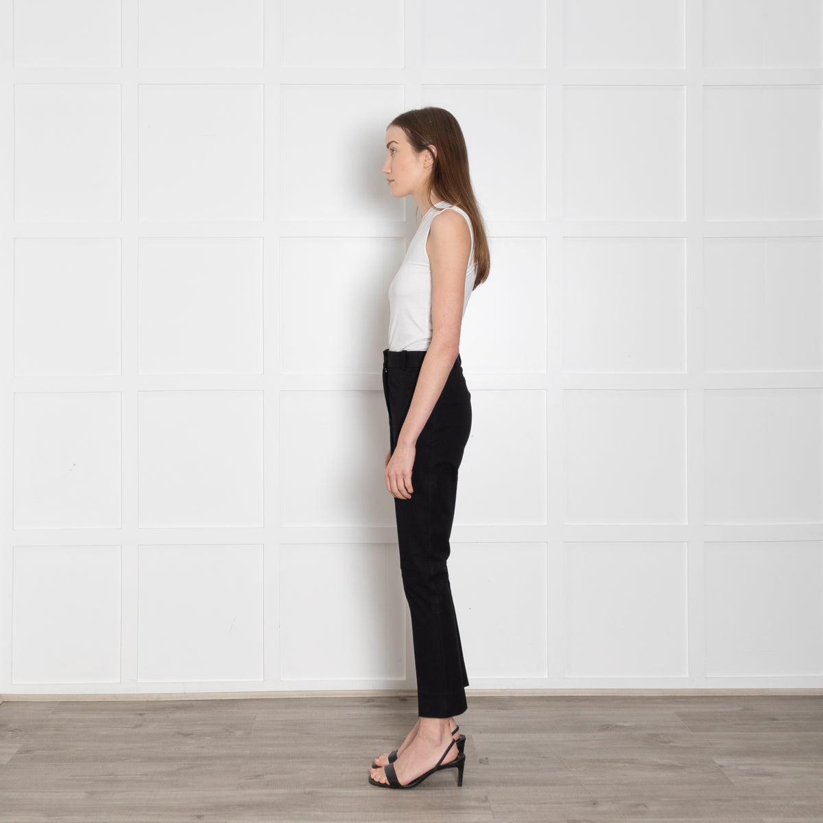 Joseph Black Garbardine Stretch Slim Trouser