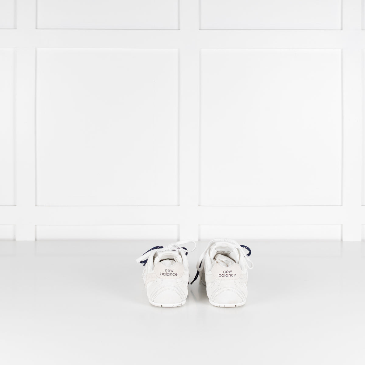 Miu Miu x New Balance White 530 SL Suede Mesh Trainers